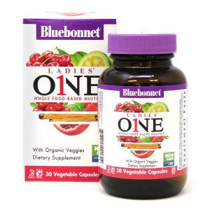 Жіночі Мультівітаміни, Ladies One, Bluebonnet Nutrition, 30 рослинних капсул Жіночі Мультівітаміни, Ladies One, Bluebonnet Nutrition, 30 рослинних капсул