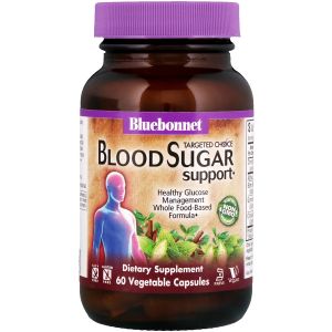 Контроль Цукру в Крові, Targeted Choice, Bluebonnet Nutrition, 60 вегетаріанських капсул Контроль Цукру в Крові, Targeted Choice, Bluebonnet Nutrition, 60 вегетаріанських капсул