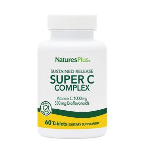 Супер Комплекс Вітаміну С з Біофлавоноїдами, Natures Plus 1000 \ 500 мг, 60 таблеток Супер Комплекс Вітаміну С з Біофлавоноїдами, Natures Plus 1000 \ 500 мг, 60 таблеток