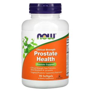 Комплекс для Здоров'я Простати Clinical Strength, Now Foods, 90 Желатинових капсул Комплекс для Здоров'я Простати Clinical Strength, Now Foods, 90 Желатинових капсул