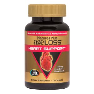 Комплекс для поддержки сердца, AgeLoss Heart Support, Natures Plus, 120 таблеток Комплекс для поддержки сердца, AgeLoss Heart Support, Natures Plus, 120 таблеток