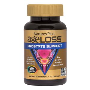 Комплекс для Підтримки Здоров'я простати, AgeLoss Prostate Support, Natures Plus, 90 капсул Комплекс для Підтримки Здоров'я простати, AgeLoss Prostate Support, Natures Plus, 90 капсул