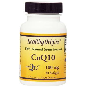 Коензим Q10, Kaneka (COQ10), Healthy Origins, 100 мг, 30 желатинових капсул Коензим Q10, Kaneka (COQ10), Healthy Origins, 100 мг, 30 желатинових капсул