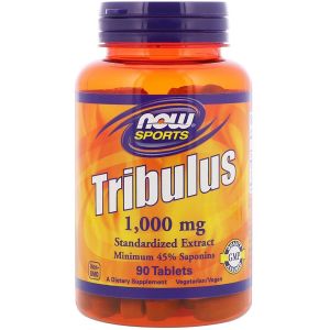 Трибулус, Tribulus, Now Foods, 1000 мг, 90 таблеток Трибулус, Tribulus, Now Foods, 1000 мг, 90 таблеток