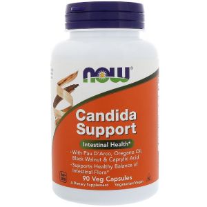 Комплекс для Кишківника, Candida Support, Now Foods, 90 вегетаріанських капсул Комплекс для Кишківника, Candida Support, Now Foods, 90 вегетаріанських капсул