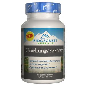 Комплекс для Підтримки Легенів, Спорт, Clear Lungs, RidgeCrest Herbals, 60 гелевих капсул Комплекс для Підтримки Легенів, Спорт, Clear Lungs, RidgeCrest Herbals, 60 гелевих капсул