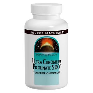Ультра Хром Піколінат 500мкг, Source Naturals, 120 таблеток