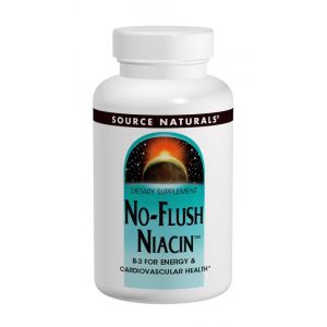 Ніацин (В3) 500мг, Source Naturals, 60 таблеток
