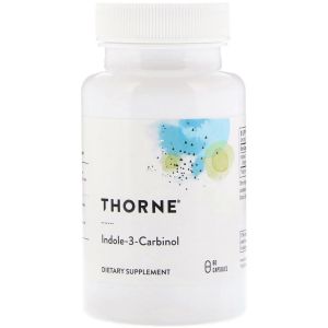 Індол 3 Карбінол (I3C, Indole-3-Carbinol) 200 мг, Thorne, 60 капсул Індол 3 Карбінол (I3C, Indole-3-Carbinol) 200 мг, Thorne, 60 капсул