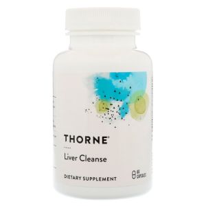 Натуральный Комплекс Очистка Печени, Liver Cleanse, Thorne, 60 капсул Натуральный Комплекс Очистка Печени, Liver Cleanse, Thorne, 60 капсул