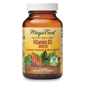 Вітамін D3 2000 IU, Vitamin D3, MegaFood, 60 таблеток Вітамін D3 2000 IU, Vitamin D3, MegaFood, 60 таблеток