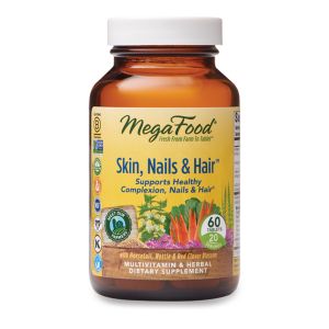 Мультивитамины для кожи, ногтей и волос, Skin, Nails & Hair, MegaFood, 60 таблеток
