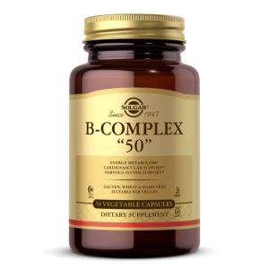 B-комплекс 50, B-Complex "50", Solgar, 50 вегетаріанських капсул B-комплекс 50, B-Complex "50", Solgar, 50 вегетаріанських капсул