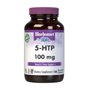 5-HTP (Гідрокситриптофан), 100мг, Bluebonnet Nutrition, 120 капсул 5-HTP (Гідрокситриптофан), 100мг, Bluebonnet Nutrition, 120 капсул