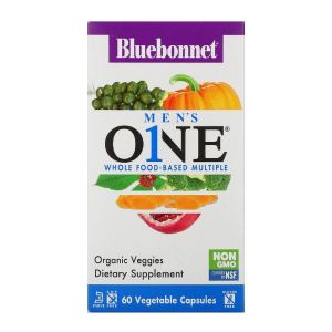 Чоловічі Мультівітаміни, Men's One, Bluebonnet Nutrition, 60 вегетаріанських капсул Чоловічі Мультівітаміни, Men's One, Bluebonnet Nutrition, 60 вегетаріанських капсул