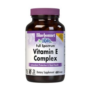 Комплекс Вітаміну E, Vitamin E Complex, Bluebonnet Nutrition, 60 капсул Комплекс Вітаміну E, Vitamin E Complex, Bluebonnet Nutrition, 60 капсул