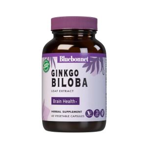 Екстракт Листя Гінкго Білоба, Ginkgo Biloba Leaf Extract Bluebonnet Nutrition, 60 вегетаріанських капсул Екстракт Листя Гінкго Білоба, Ginkgo Biloba Leaf Extract Bluebonnet Nutrition, 60 вегетаріанських капсул
