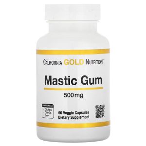 Мастиковая смола, 500 мг, Mastic Gum, California Gold Nutrition, 60 вегетарианских капсул Мастиковая смола, 500 мг, Mastic Gum, California Gold Nutrition, 60 вегетарианских капсул