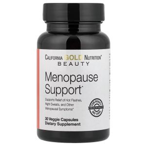 Поддержка в период менопаузы, Menopause Support, California Gold Nutrition, 30 вегетерианских капсул Поддержка в период менопаузы, Menopause Support, California Gold Nutrition, 30 вегетерианских капсул