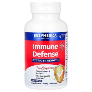 Ферменты для защиты иммунной системы, Immune Defense, Extra Strength, Enzymedica, 90 капсул Ферменты для защиты иммунной системы, Immune Defense, Extra Strength, Enzymedica, 90 капсул