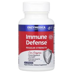 Ферменти для імунної системи, Enzyme Defense, Enzymedica, 60 капсул Ферменти для імунної системи, Enzyme Defense, Enzymedica, 60 капсул