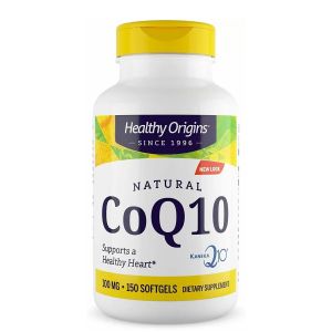 Коензим Q10, Kaneka (COQ10), Healthy Origins, 100 мг, 150 желатинових капсул Коензим Q10, Kaneka (COQ10), Healthy Origins, 100 мг, 150 желатинових капсул