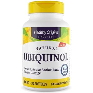Убіхінол 300мг, Healthy Origins, 30 желатинових капсул Убіхінол 300мг, Healthy Origins, 30 желатинових капсул
