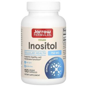 Інозітол, 750 мг, Inositol, Jarrow Formulas, 100 вегетаріанських капсул Інозітол, 750 мг, Inositol, Jarrow Formulas, 100 вегетаріанських капсул