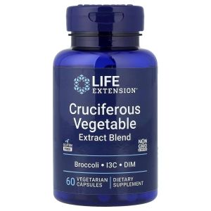 Екстракт хрестоцвітих, Cruciferous Vegetable Extract Blend, Life Extension, 60 вегетаріанських капсул Екстракт хрестоцвітих, Cruciferous Vegetable Extract Blend, Life Extension, 60 вегетаріанських капсул
