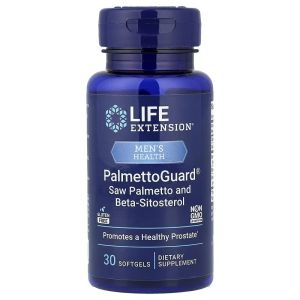 Со Пальметто с бета-ситостеролом, мужское здоровье, Saw Palmetto and Beta-Sitosterol, Life Extension, 30 гелевых капсул Со Пальметто с бета-ситостеролом, мужское здоровье, Saw Palmetto and Beta-Sitosterol, Life Extension, 30 гелевых капсул
