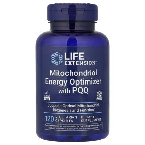 Оптимізатор мітохондріальної енергії з PQQ, Mitochondrial Energy Optimizer with PQQ, Life Extension, 120 вегетаріанських капсул Оптимізатор мітохондріальної енергії з PQQ, Mitochondrial Energy Optimizer with PQQ, Life Extension, 120 вегетаріанських капсул