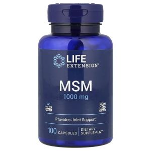 МСМ, Метилсульфонилметан, MSM, Life Extension, 100 капсул МСМ, Метилсульфонилметан, MSM, Life Extension, 100 капсул