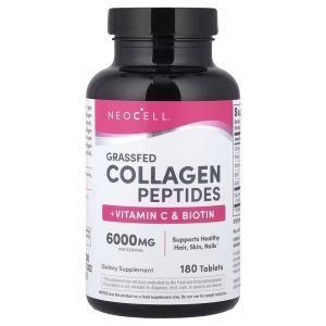 Супер Колаген з Вітаміном C та Біотином, Super Collagen + Vitamin C & Biotin, NeoCell, 180 таблеток Супер Колаген з Вітаміном C та Біотином, Super Collagen + Vitamin C & Biotin, NeoCell, 180 таблеток