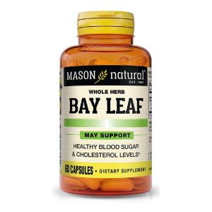 Лавровий лист, Bay Leaf, Mason Natural, 60 капсул Лавровий лист, Bay Leaf, Mason Natural, 60 капсул