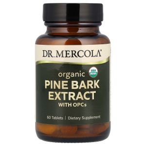 Органический экстракт сосновой коры с ОРС, Pine Bark Extract with OPCs, Dr. Mercola, 60 таблеток Органический экстракт сосновой коры с ОРС, Pine Bark Extract with OPCs, Dr. Mercola, 60 таблеток