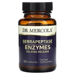 Ферменты серрапептазы, Serrapeptase Enzymes, Dr. Mercola, 60 капсул Ферменты серрапептазы, Serrapeptase Enzymes, Dr. Mercola, 60 капсул