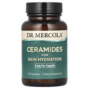 Керамиды для увлажнения кожи, 5 мг, Ceramides For Skin Hydration, Dr. Mercola, 30 капсул Керамиды для увлажнения кожи, 5 мг, Ceramides For Skin Hydration, Dr. Mercola, 30 капсул