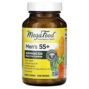 Мультивитамины для мужчин 55+, Multi for Men 55+, MegaFood, 60 таблеток Мультивитамины для мужчин 55+, Multi for Men 55+, MegaFood, 60 таблеток