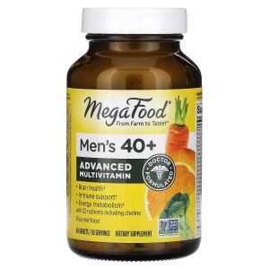 Мультивитамины для мужчин 40+, Multi for Men 40+, MegaFood, 60 таблеток Мультивитамины для мужчин 40+, Multi for Men 40+, MegaFood, 60 таблеток
