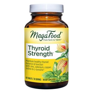 Сила щитовидної залози, Thyroid Strength, MegaFood, 60 таблеток Сила щитовидної залози, Thyroid Strength, MegaFood, 60 таблеток