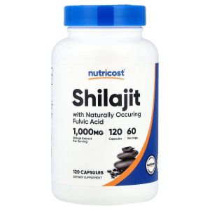 Муміє, 1000 мг, Shilajit, Nutricost, 120 капсул Муміє, 1000 мг, Shilajit, Nutricost, 120 капсул
