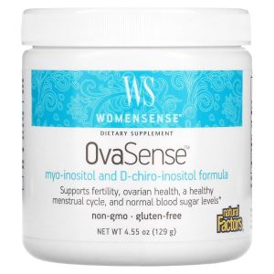 Підтримка жіночого здоров'я, Womensense, PCOSense, Natural Factors, 129 гр