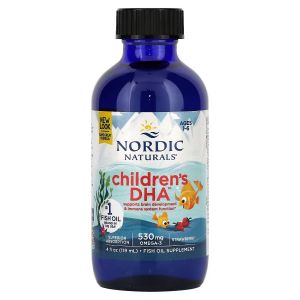 Риб'ячий жир (ДГК) для Дітей, зі Смаком Полуниці, Children's DHA, Strawberry, Nordic Naturals, 199 мл