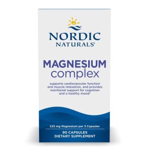 Комплекс магнію, 225 мг, Magnesium Complex, Nordic Naturals, 90 капсул Комплекс магнію, 225 мг, Magnesium Complex, Nordic Naturals, 90 капсул