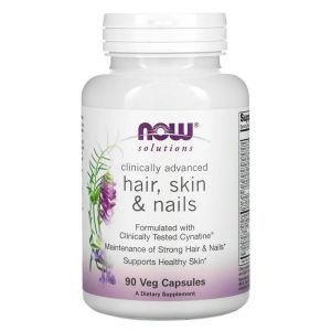 Вітаміни для Шкіри, Волосся і Нігтів, Hair, Skin & Nails, Now Foods, 90 вегетаріанських капсул Вітаміни для Шкіри, Волосся і Нігтів, Hair, Skin & Nails, Now Foods, 90 вегетаріанських капсул