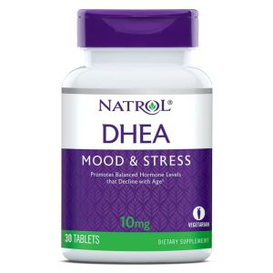 Дегидроэпиандростерон, 10 мг, DHEA, Natrol, 30 таблеток Дегидроэпиандростерон, 10 мг, DHEA, Natrol, 30 таблеток