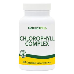 Комплекс хлорофилла, Chlorophyll Complex, Natures Plus, 90  капсул