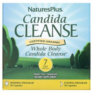 Очищення від кандиди за 7 днів, Candida Cleanse, Natures Plus, 56 капсул Очищення від кандиди за 7 днів, Candida Cleanse, Natures Plus, 56 капсул