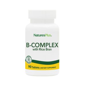 В-Комплекс з Рисовими Висівками, Natures Plus, 90 Таблеток В-Комплекс з Рисовими Висівками, Natures Plus, 90 Таблеток