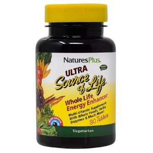 Мультивітаміни з Лютеїном, Ultra Source of Life, Natures Plus, 30 таблеток Мультивітаміни з Лютеїном, Ultra Source of Life, Natures Plus, 30 таблеток